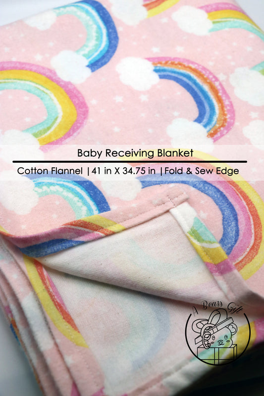 Baby Receiving Blankets - Girl