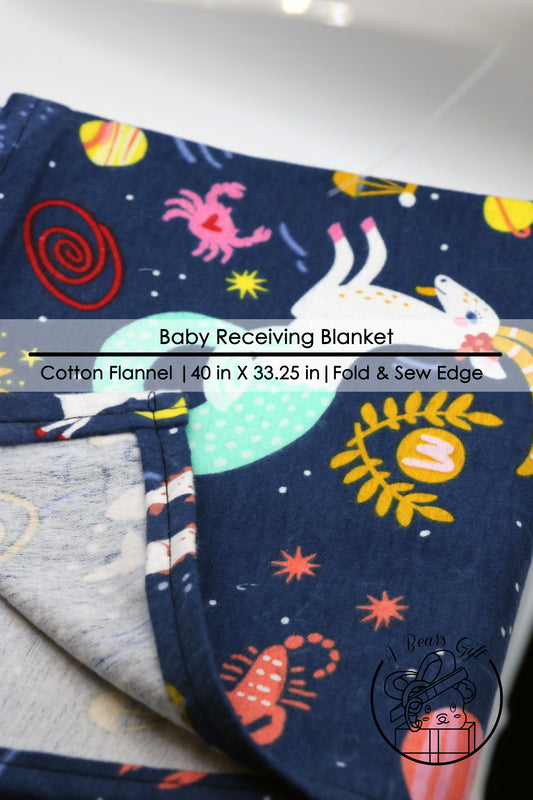 Baby Receiving Blankets - Girl