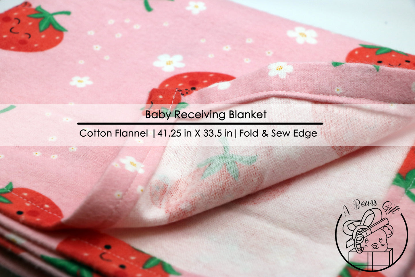[CLEARANCE] Baby Receiving Blankets - Girl