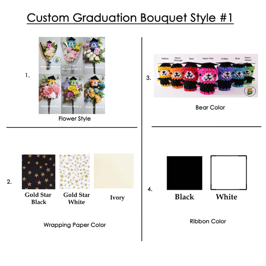 Custom Graduation Bouquet Style #1
