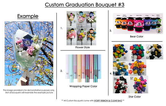 Custom Graduation Bouquet Style #3
