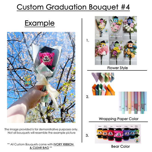 Custom Graduation Bouquet Style #4