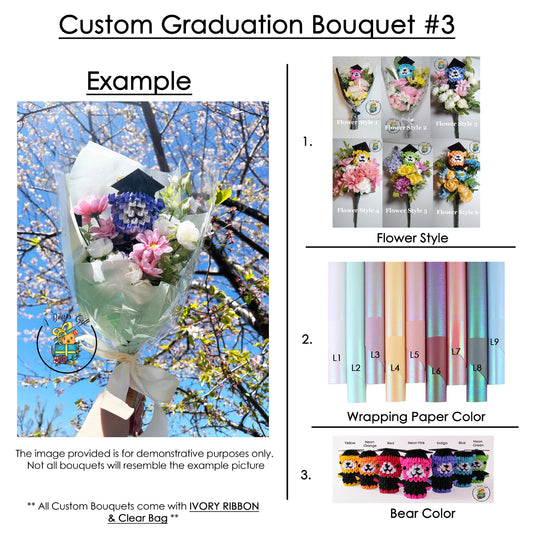 Custom Graduation Bouquet Style #3