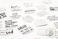 [CLEARANCE] Quotes Mini Boxed Sticker, Die cut quotes Sticker