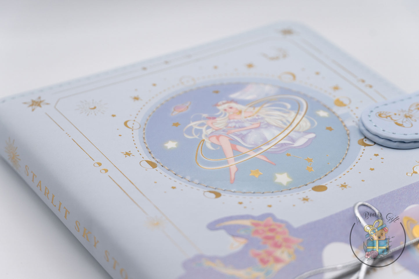 [CLEARANCE] Starlit Sky Story Journal, Fairy Girl Journal - Light Blue