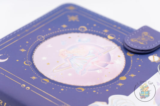 [CLEARANCE] Starlit Sky Story Journal, Fairy Girl Journal - Purple