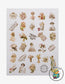 [CLEARANCE] Vintage Stickers, Retro Stickers 60 pc #2