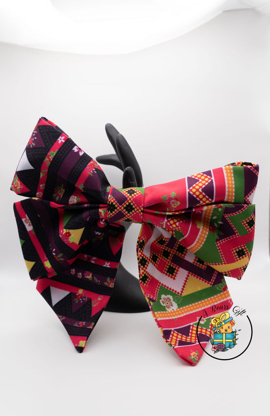 [CLEARANCE] Hmong Pattern XL Sailor Hair Style 2 - Bow 3