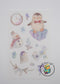 [CLEARANCE] Cute Animal Sticker- Penguin Stickers, 4 sheets