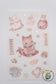 [CLEARANCE] Cute Animal Sticker- Lucky Cat Stickers, 4 sheets