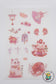 [CLEARANCE] Cute Animal Sticker- Lucky Cat Stickers, 4 sheets