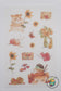 [CLEARANCE] Cute Animal Sticker- Sunflower Hamster Stickers, 4 sheets