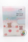 [CLEARANCE] Fruity Au Lait Journal, Fruity World Journal- Peach Bear