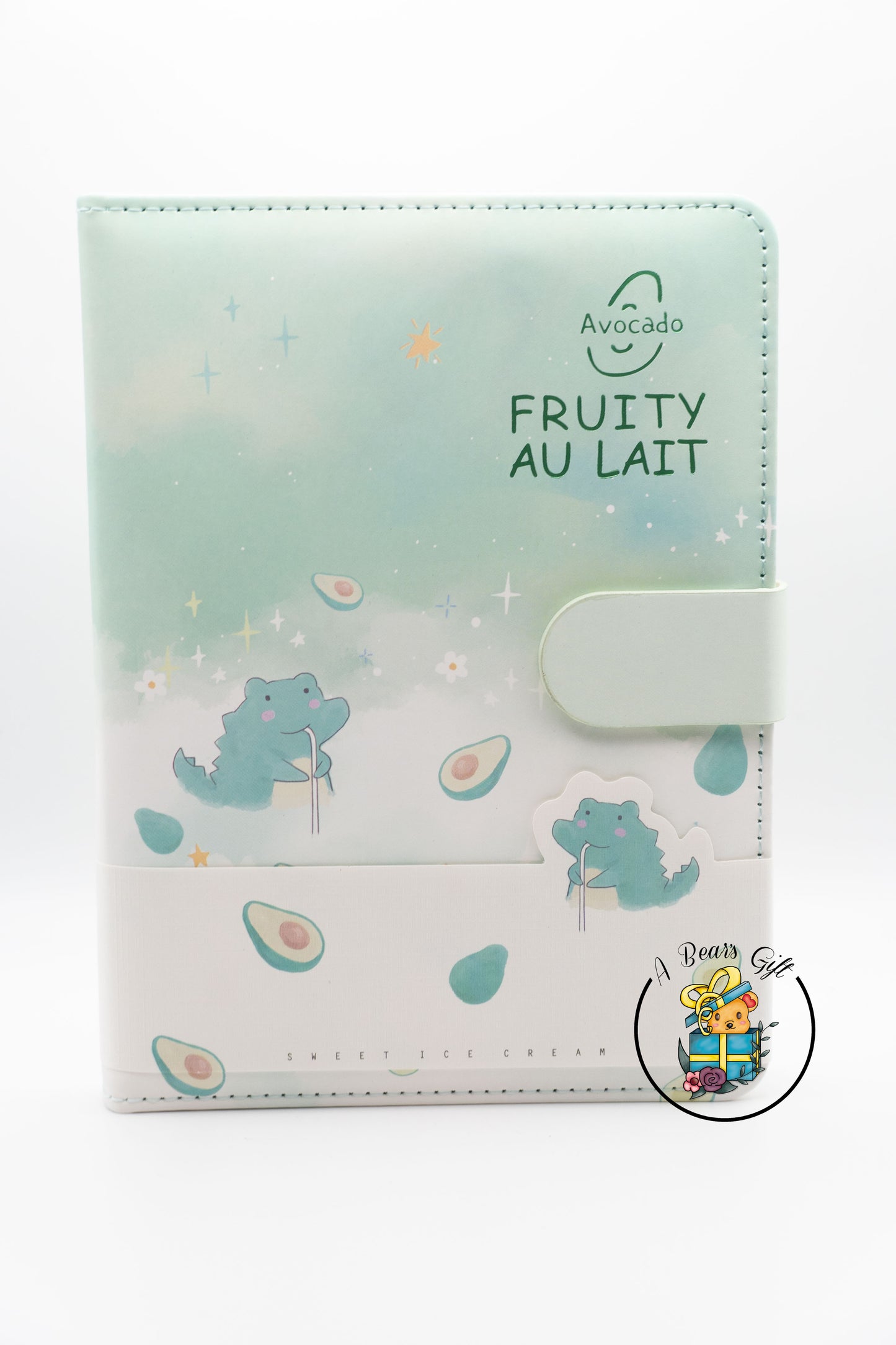 [CLEARANCE] Fruity Au Lait Journal, Fruity World Journal- Avocado Alligator