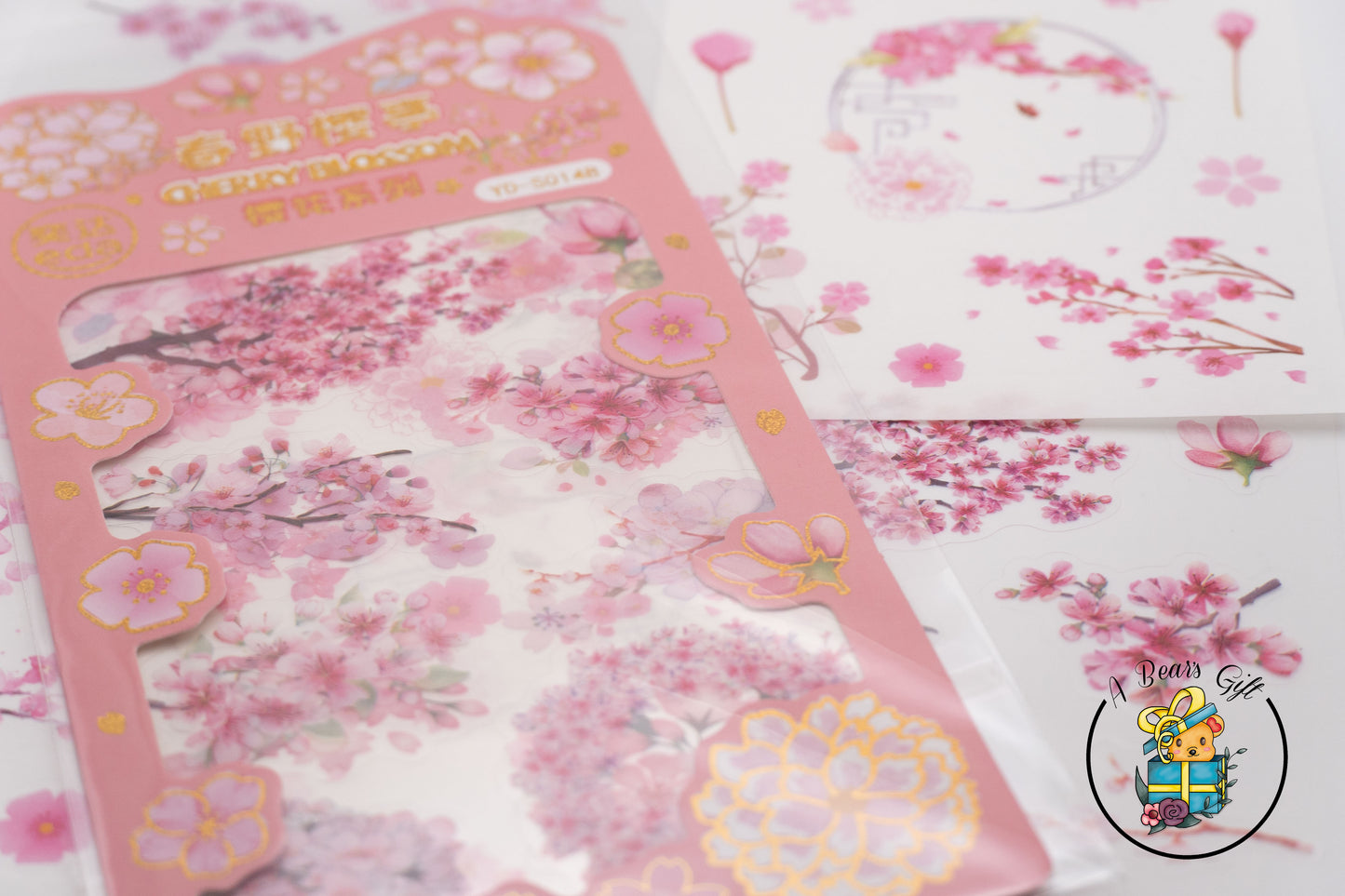 [CLEARANCE] Cherry Blossom Stickers #4