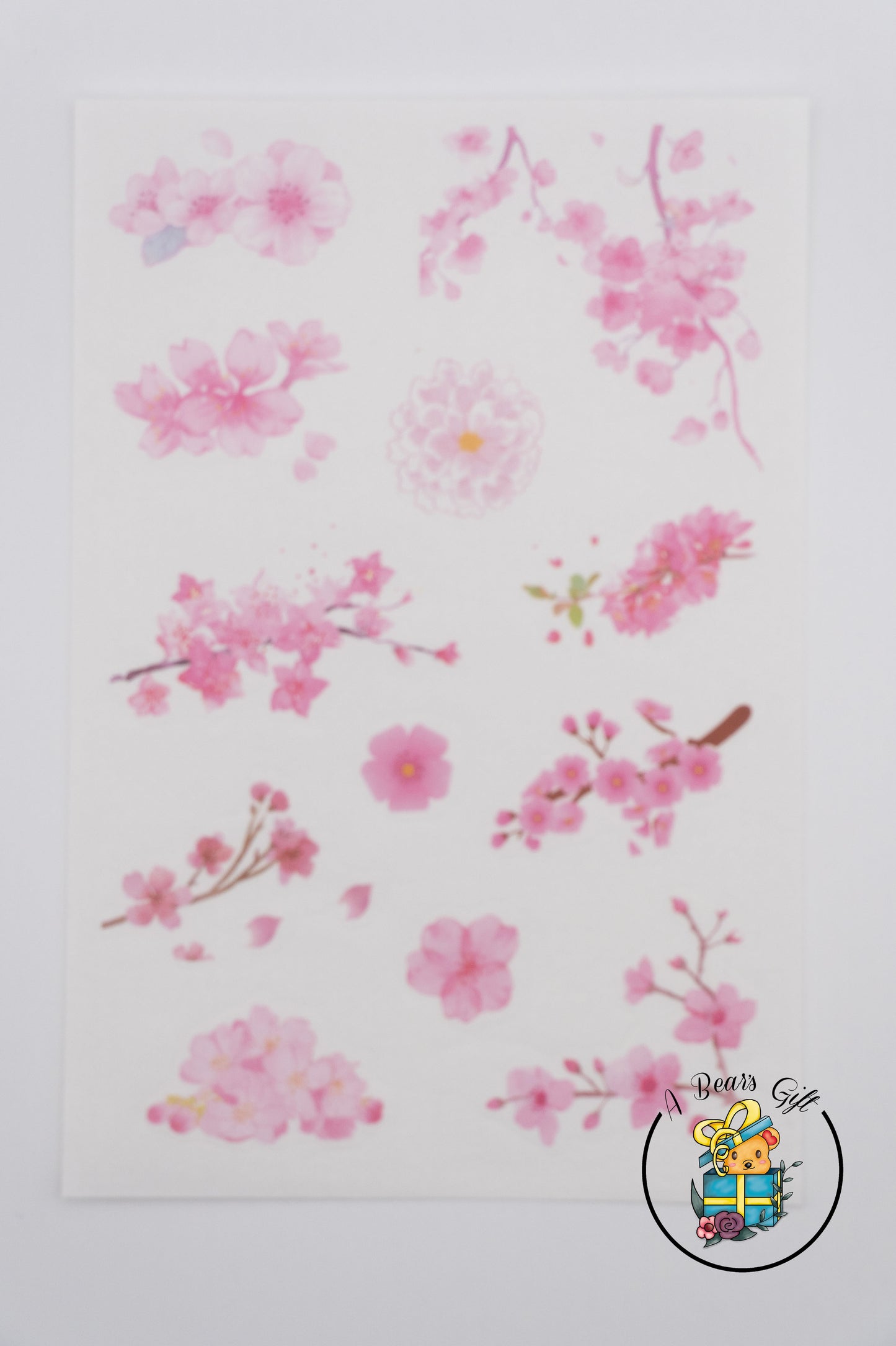 [CLEARANCE] Cherry Blossom Stickers #4