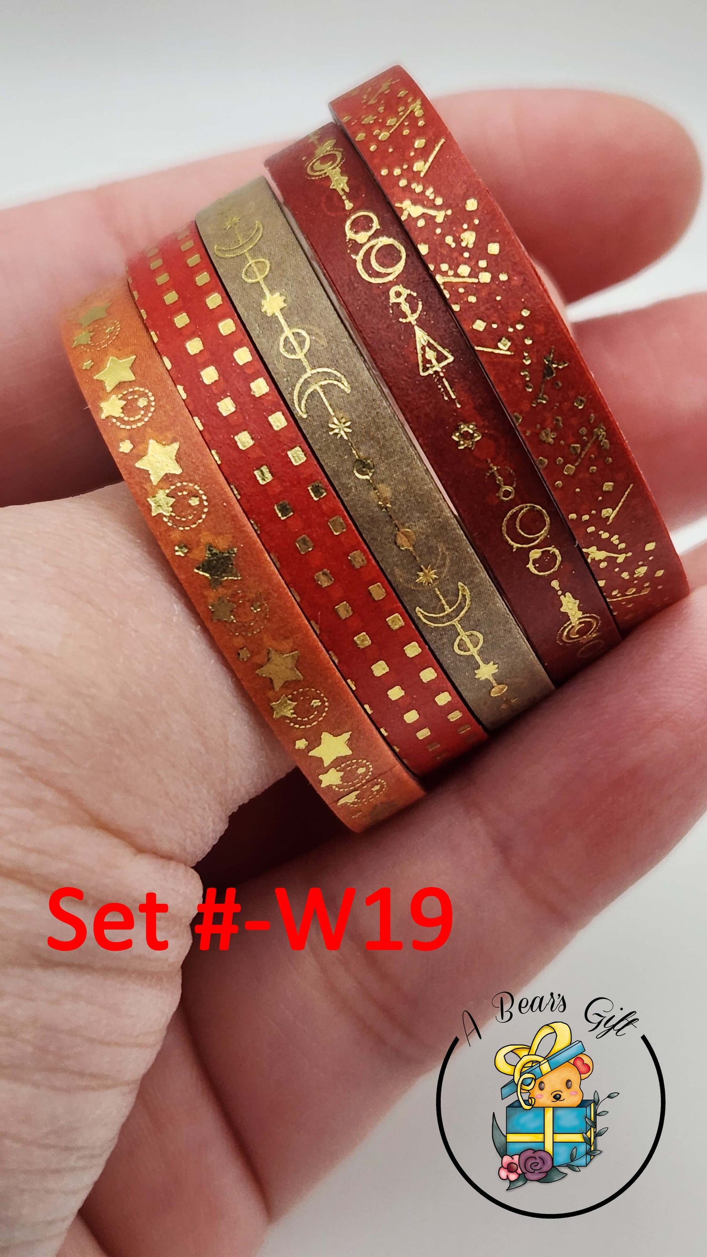 [CLEARANCE] Washi Tape Sets - W19