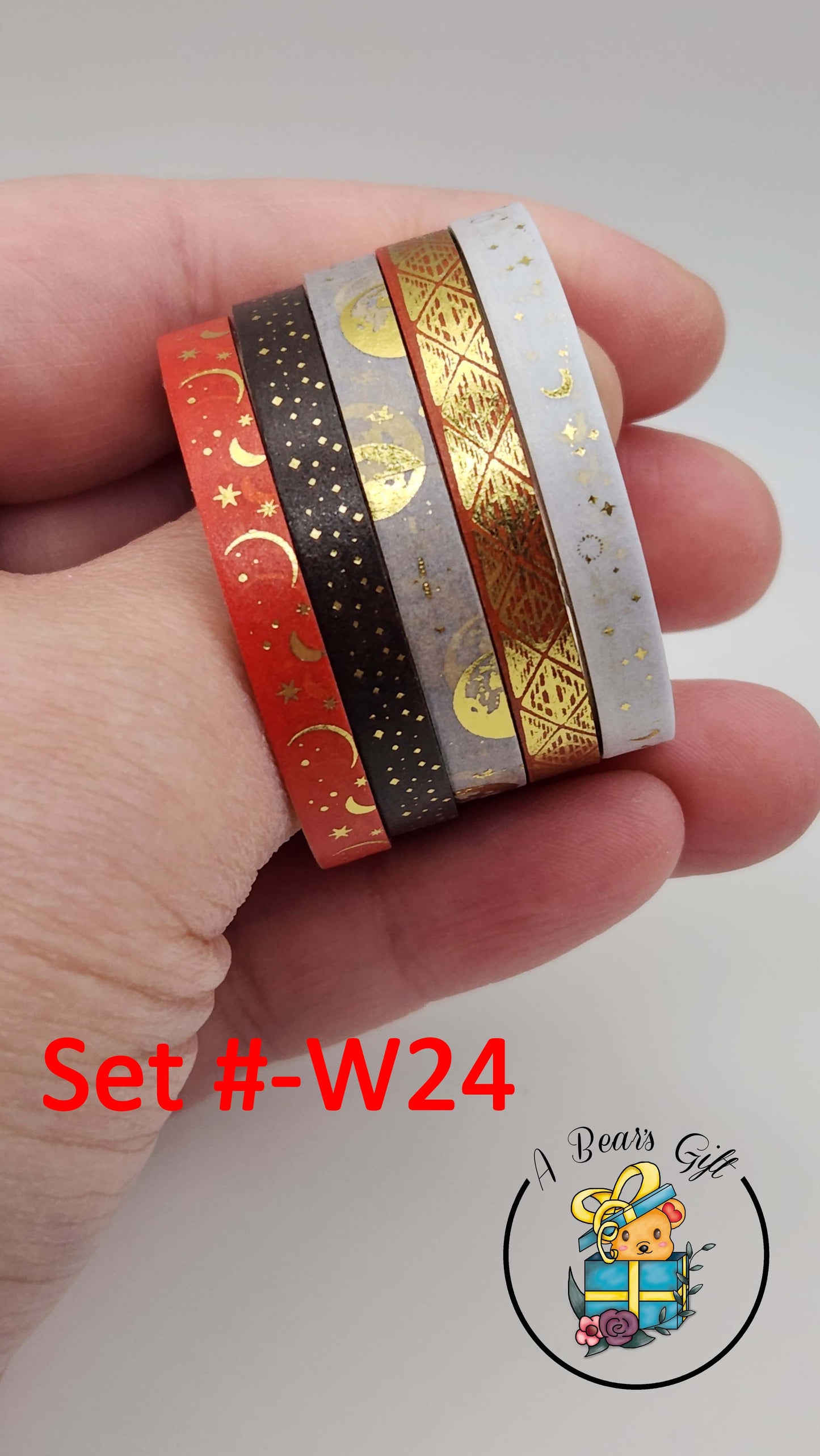 [CLEARANCE] Washi Tape Sets - W24