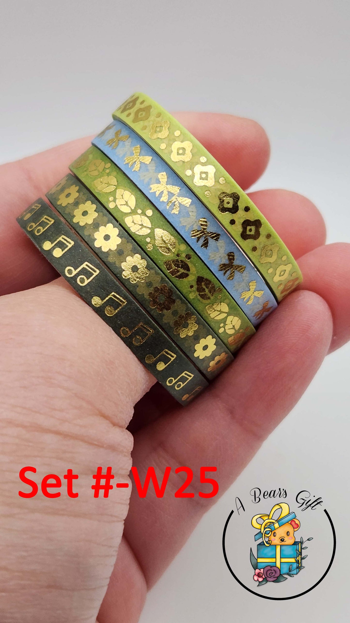 [CLEARANCE] Washi Tape Sets - W25