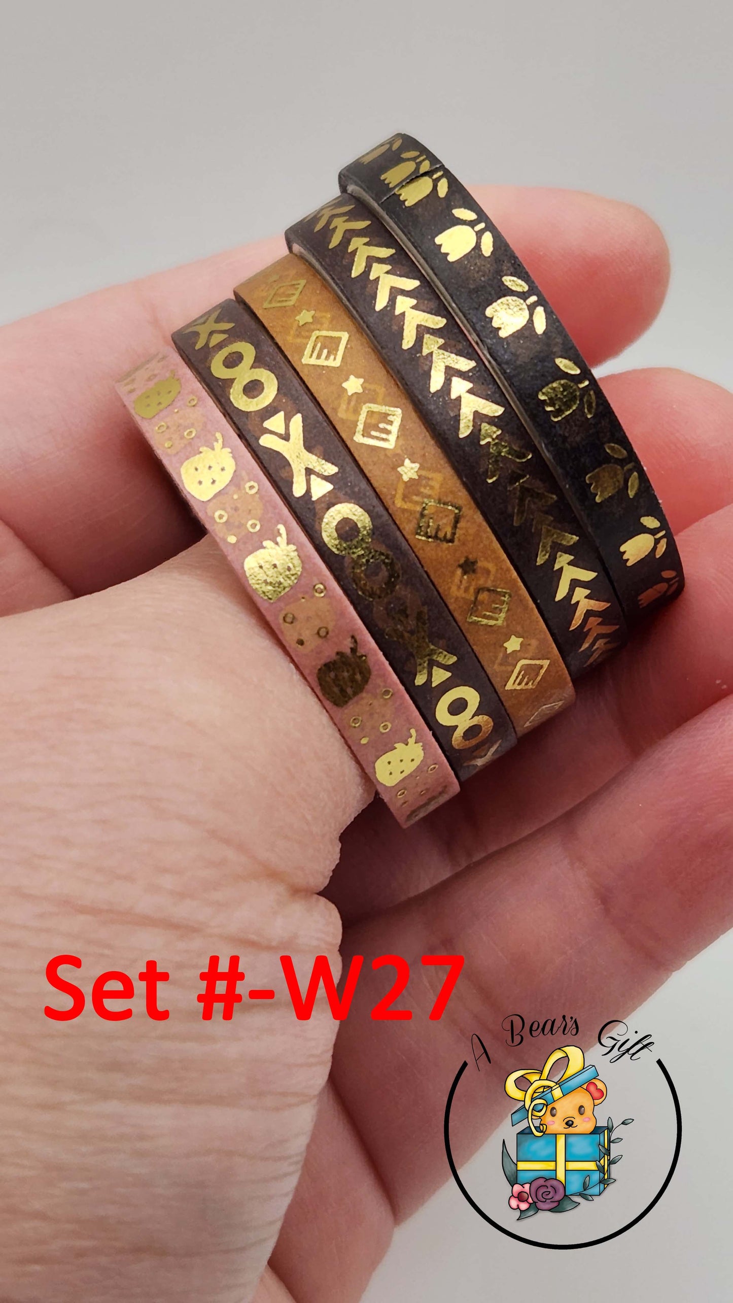 [CLEARANCE] Washi Tape Sets - W27