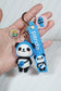 [CLEARANCE] Panda Keychain, Key wristlet